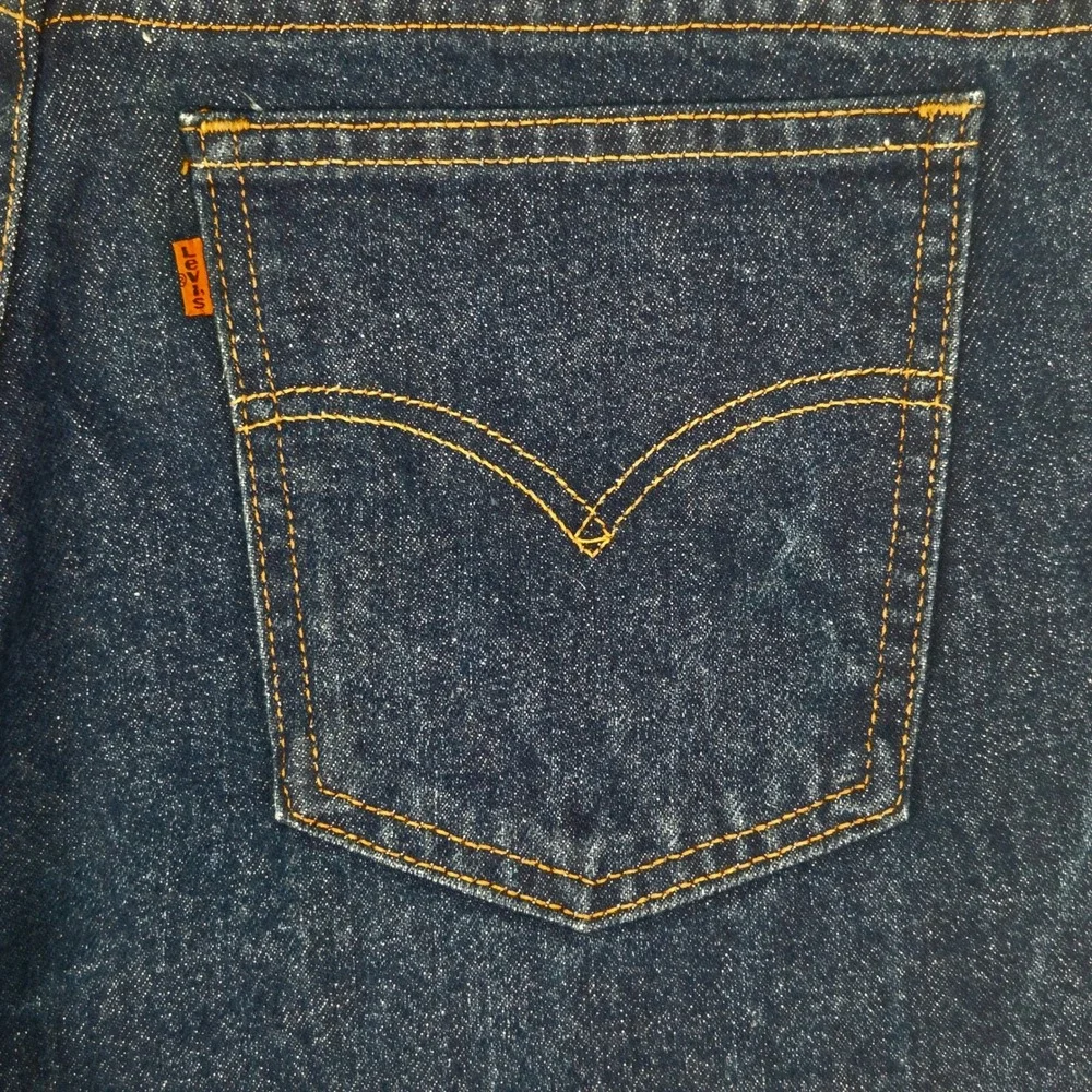 Vtg Levi's 90s 517 Orange Tab Bootcut Jeans Mens 36x32‎ Blue Made USA 1996 Dark